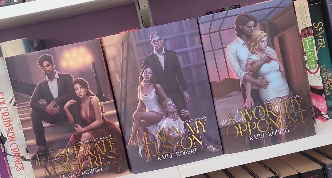 Faecrate Wicked Villains Trilogy by Katee Roberts Desperate Measures Fae store Crate