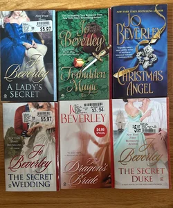Lot of 6 paperback books - The Secret Duke plus 5 more 
