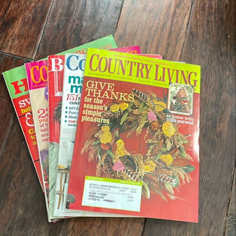 5 Vintage Holiday Magazines