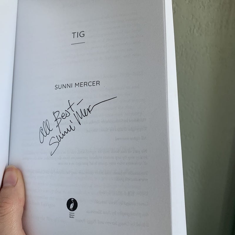 Tig: Signed by the author