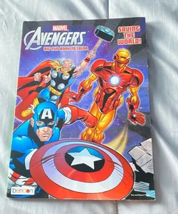 Avengers coloring book 