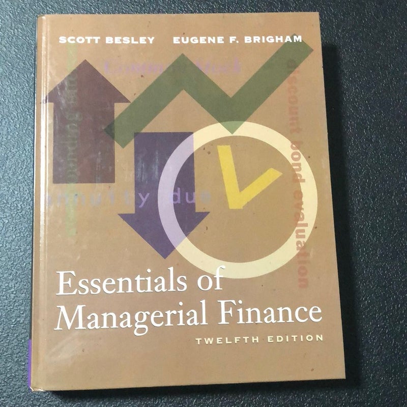 Essential of Managerial Finance