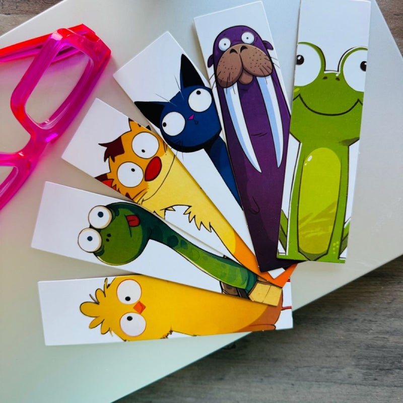 Animal Friends Bookmarks Bundle