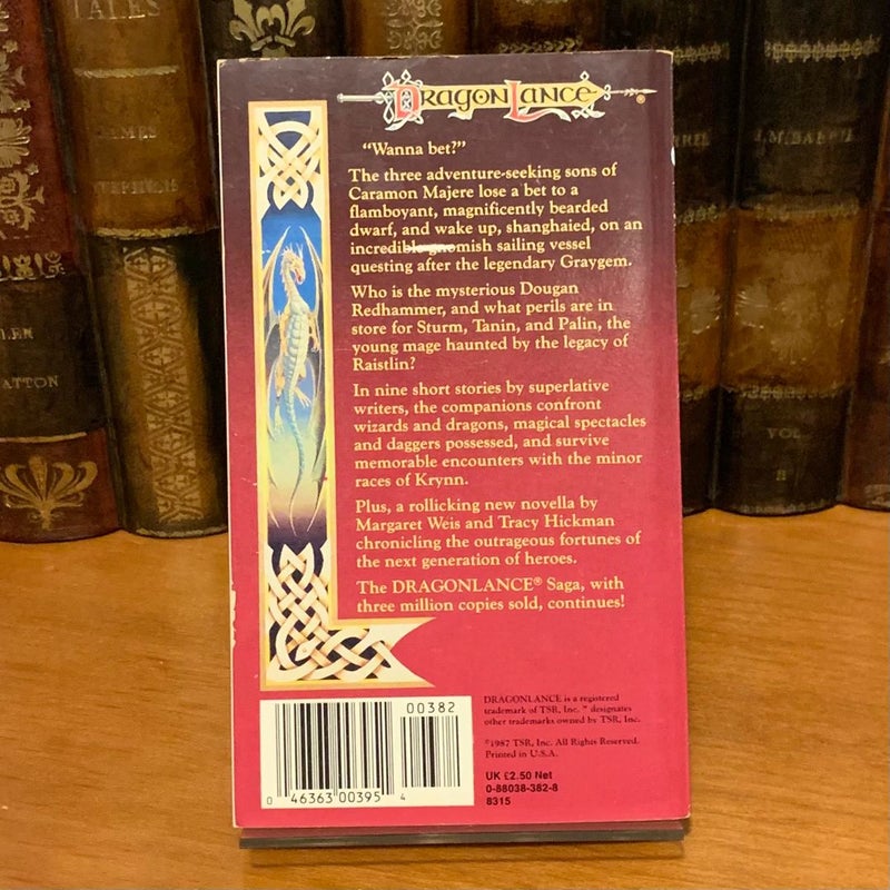 Vintage DragonLance: Kender, Gully Dwarves and Gnomes, Tales 2, 1987 First Edition First Printing