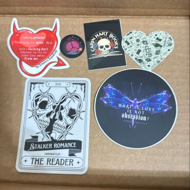 Dark Romance sticker bundle