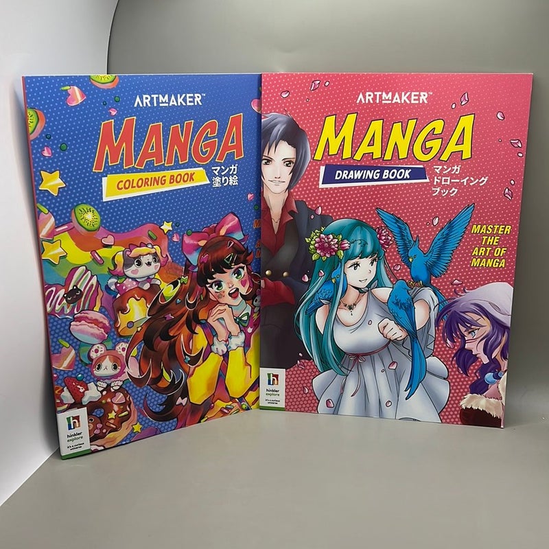 Anime/Manga Coloring/Drawing Bundle 