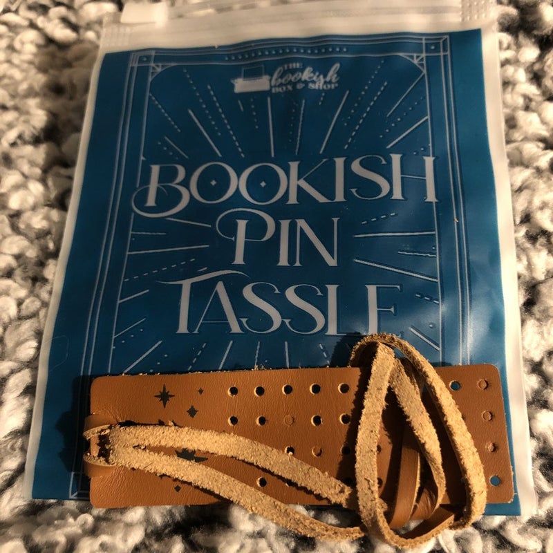 Bookish Pin Tassle