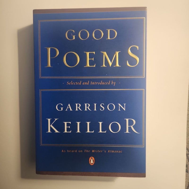 Good Poems