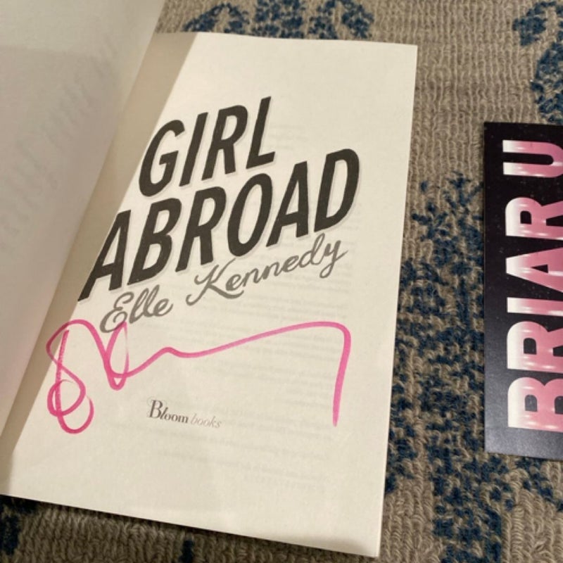 Signed - Girl Abroad, Barns & Noble Exclusive Edition by Elle Kennedy