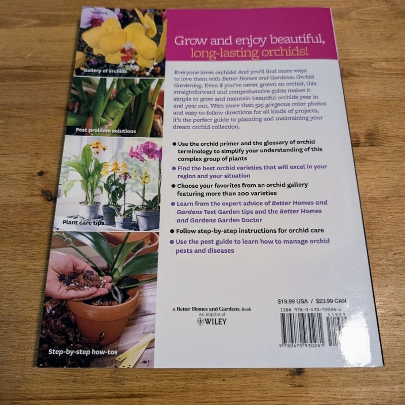 Better Homes and Gardens Orchid Gardening