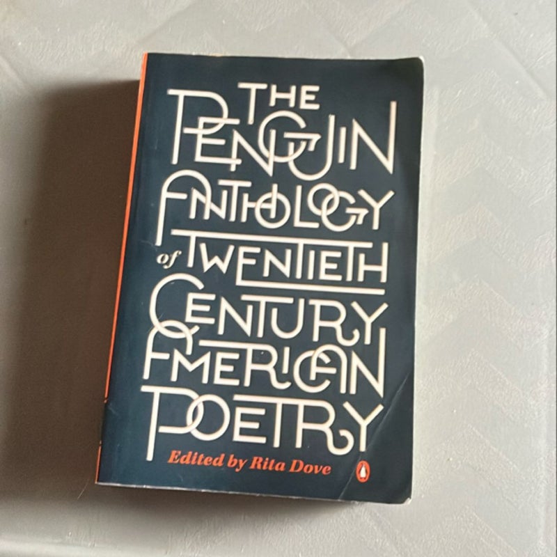 The Penguin Anthology of Twentieth-Century American Poetry