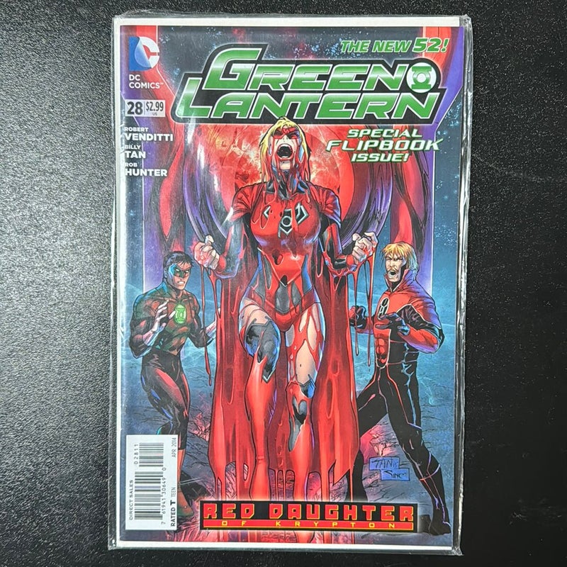 Green Lantern The New 52! # 28 Red Daughter of Krypton Apr 2014 DC Comics