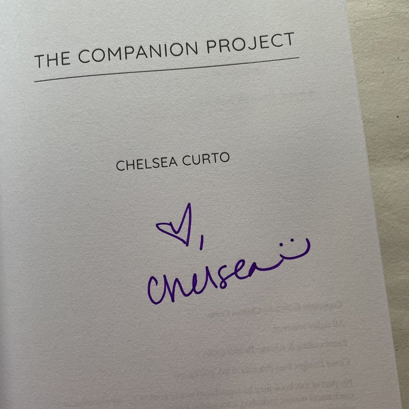 The Companion Project - signed 