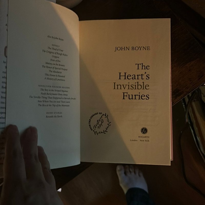 The Heart's Invisible Furies by John Boyne, Hardcover | Pangobooks