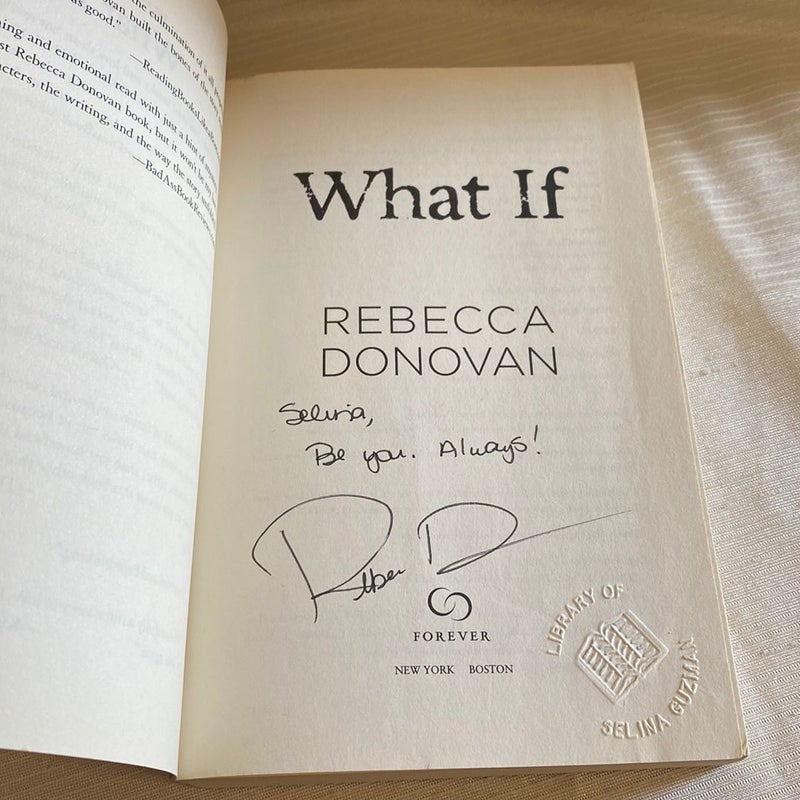 What If (SIGNED)
