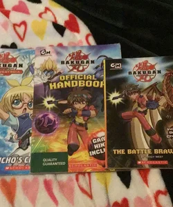 Bakugan Handbook and book bundle 