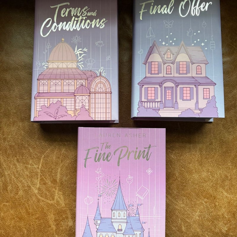 Fairyloot Dreamland Billionaires by Lauren Asher Special Edition Set