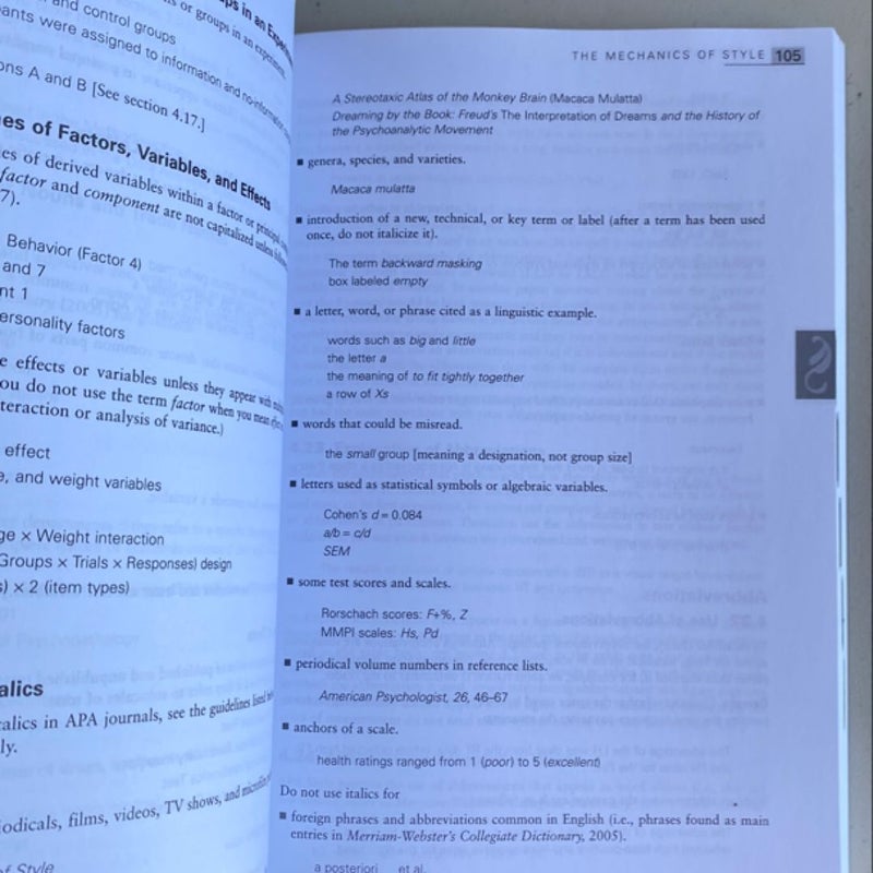 Publication Manual of the American Psychological Association