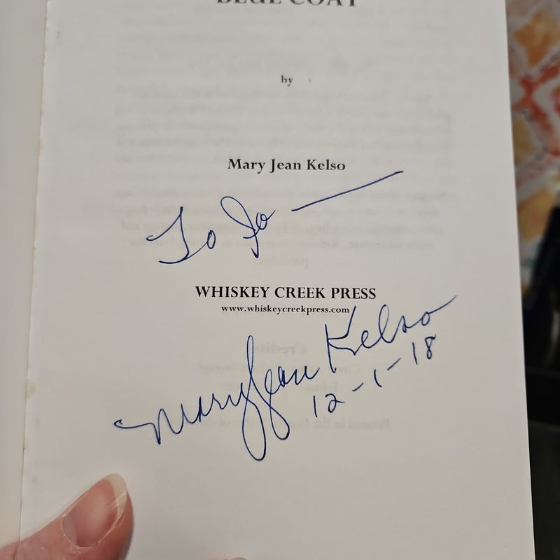 Blue Coat (SIGNED)(PB359)