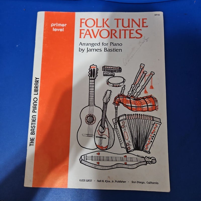 FOLK TUNE FAVORITES (Piano) WP46