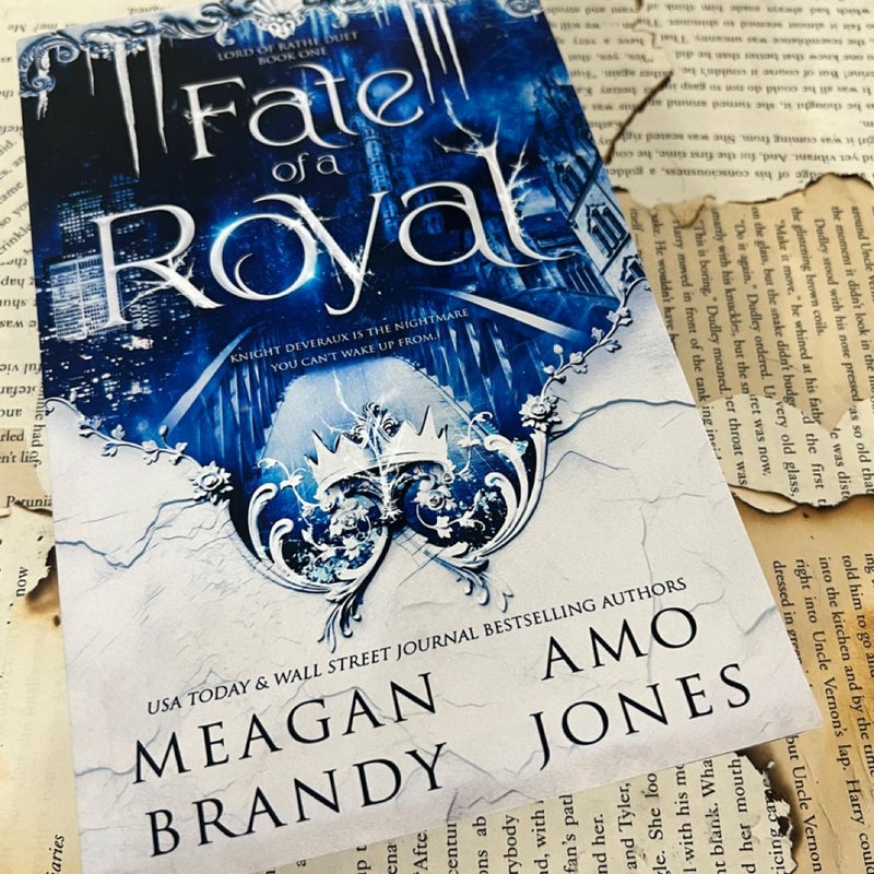 Fate Of A Royal Meagan Brandy OOP paperback Lorde of Rathe Duet Book 1