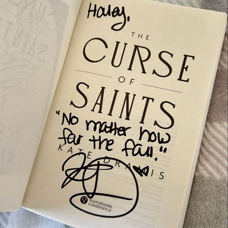 The Curse of Saints SIGNED