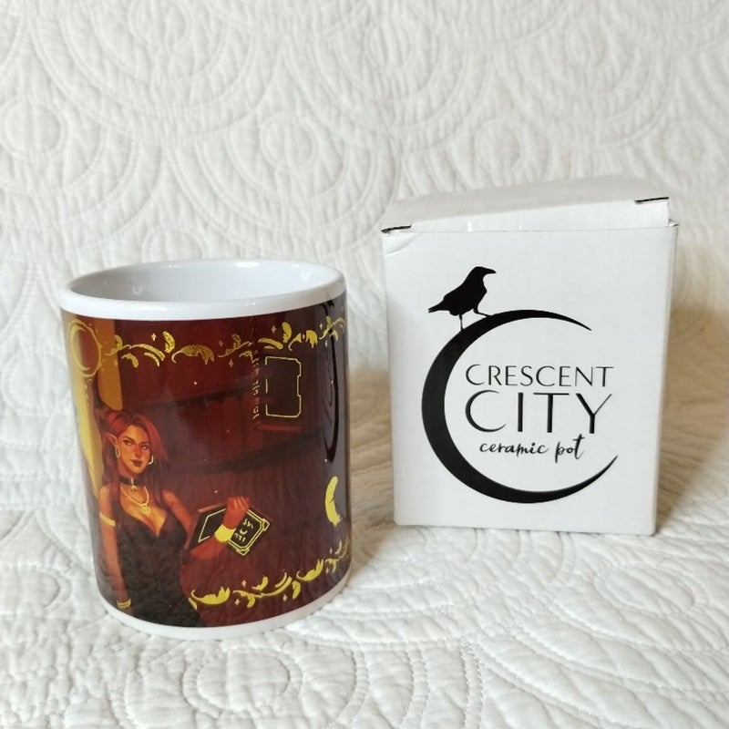 Fairyloot Crescent City Book Pot