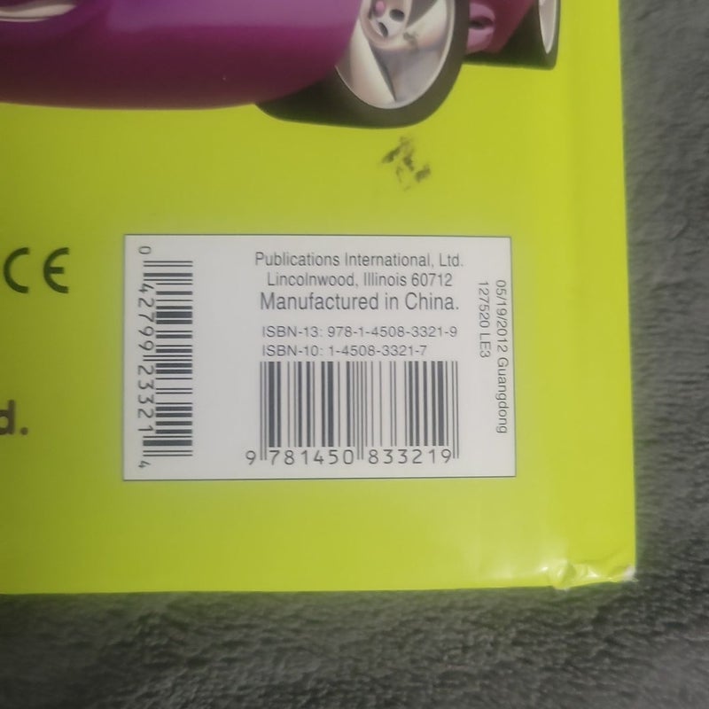 Disney Car 2 First Look and Find Book