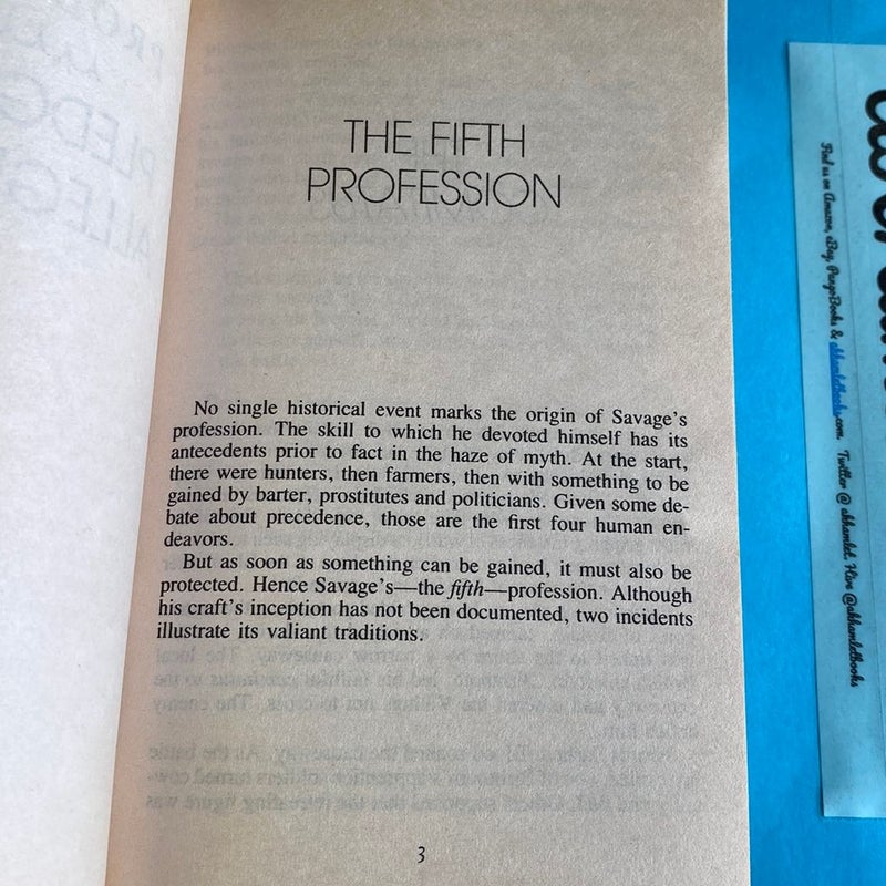 The Fifth Profession