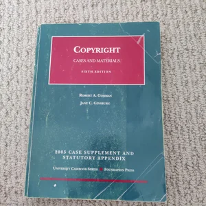 Copyright, 2005 Stat. and Case Supplement