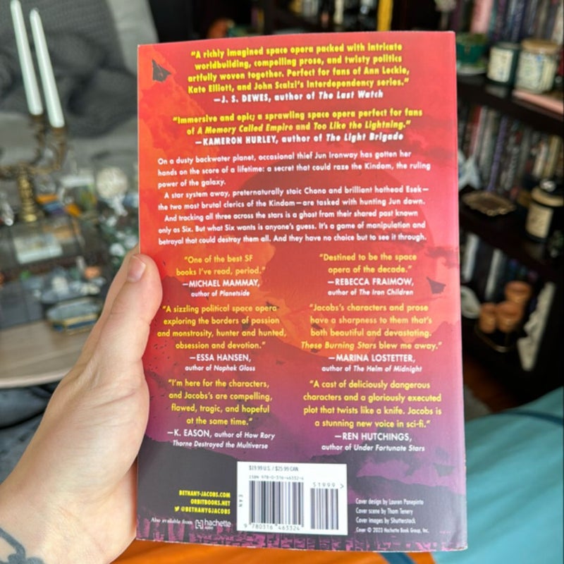 These Burning Stars (SIGNED BOOKPLATE)
