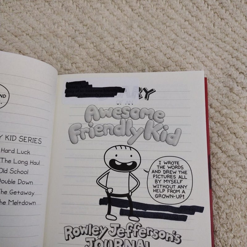 Diary of an Awesome Friendly Kid: Rowley Jefferson's Journal