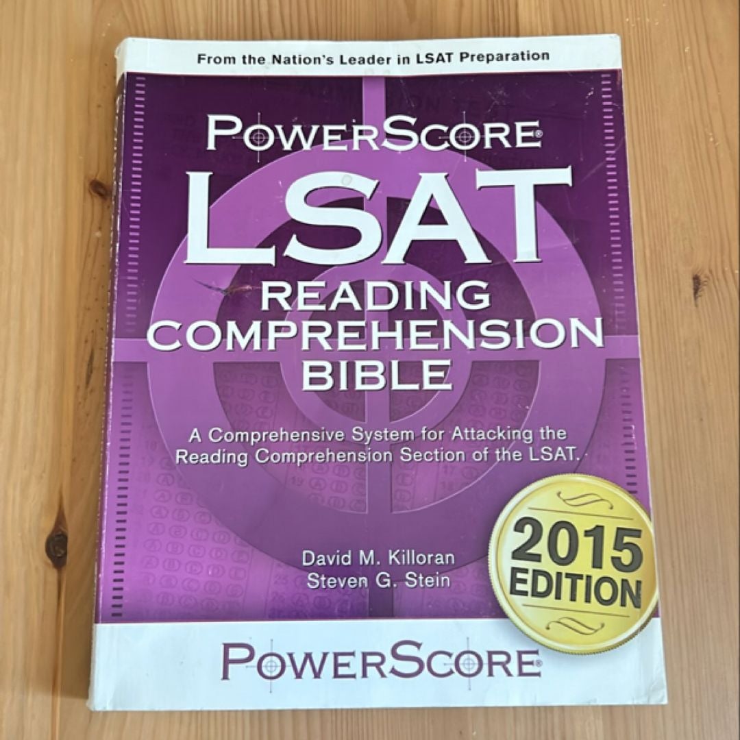 LSAT Reading Comprehension Bible