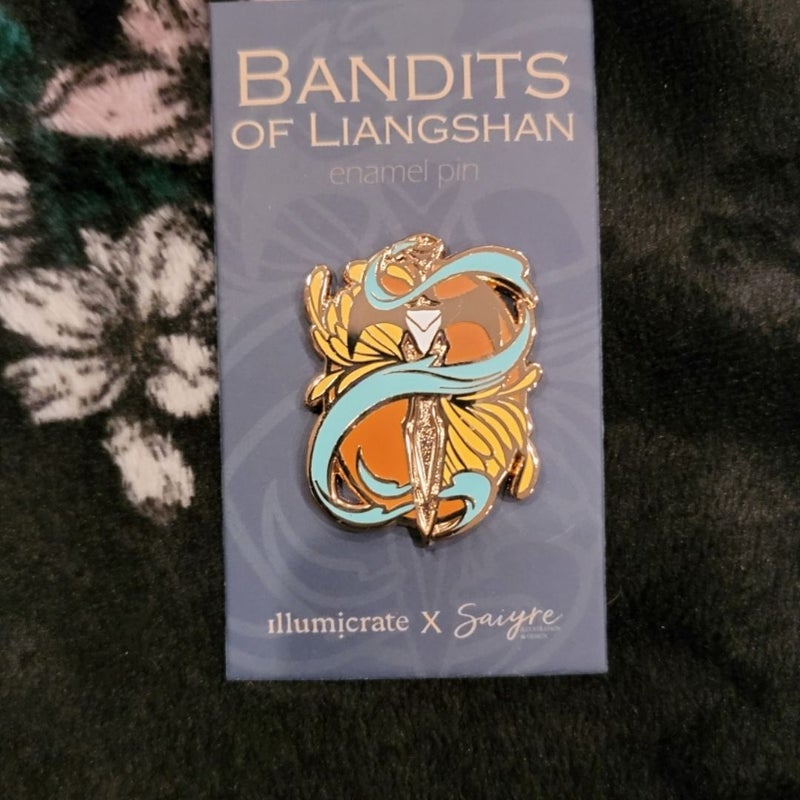 Illumicrate Bandits of Liangshan Enamel Pin (The Water Outlaws)