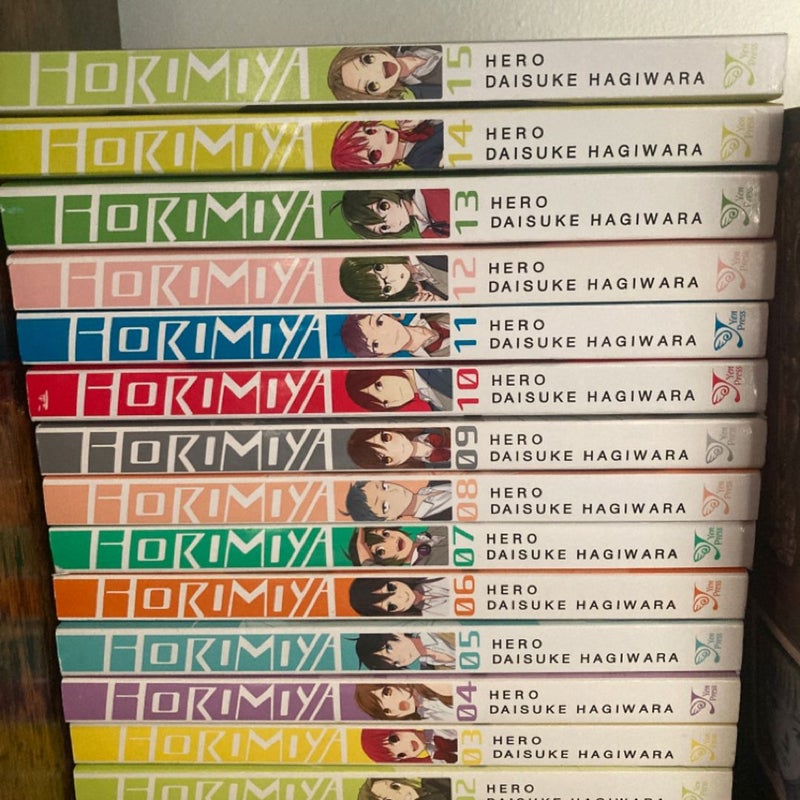 Horimiya Manga 1-15
