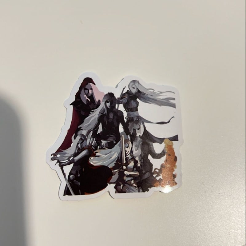 Throne of Glass sticker