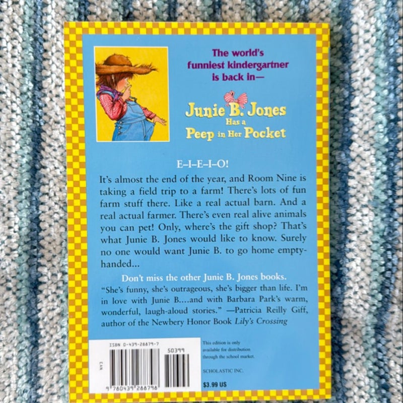 Junie B. Jones Has a Peep in her Pocket 