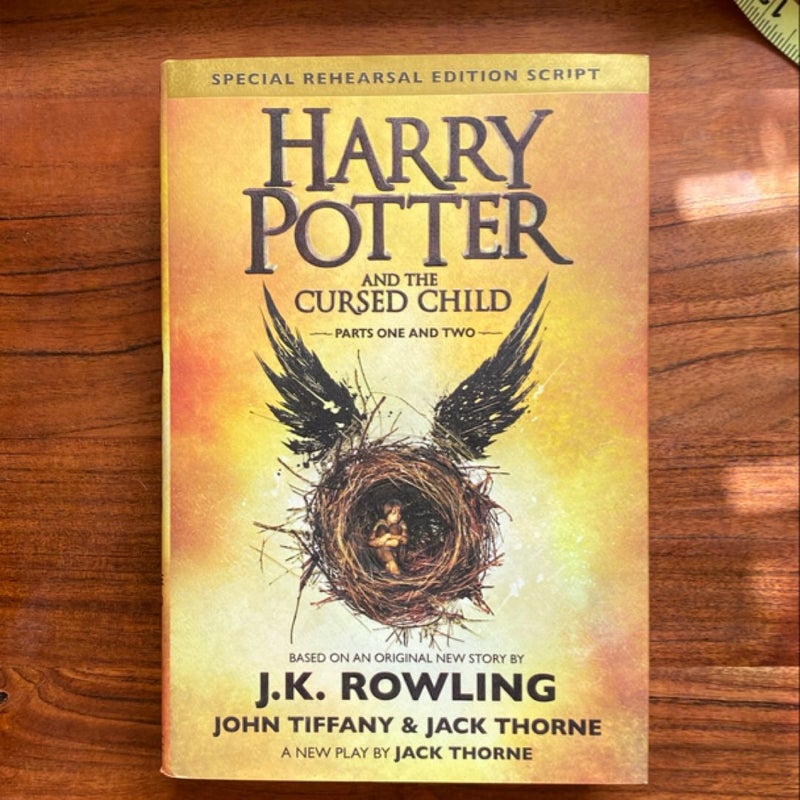 Harry Potter and the Cursed Child Parts One and Two (Special Rehearsal Edition Script)