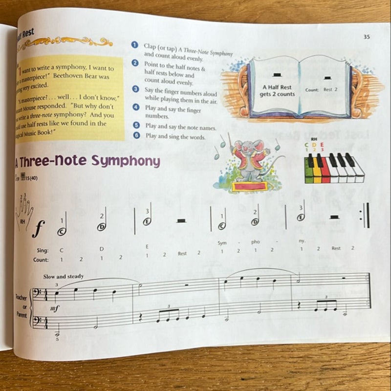 Music for Little Mozarts Music Lesson Book, Bk 1