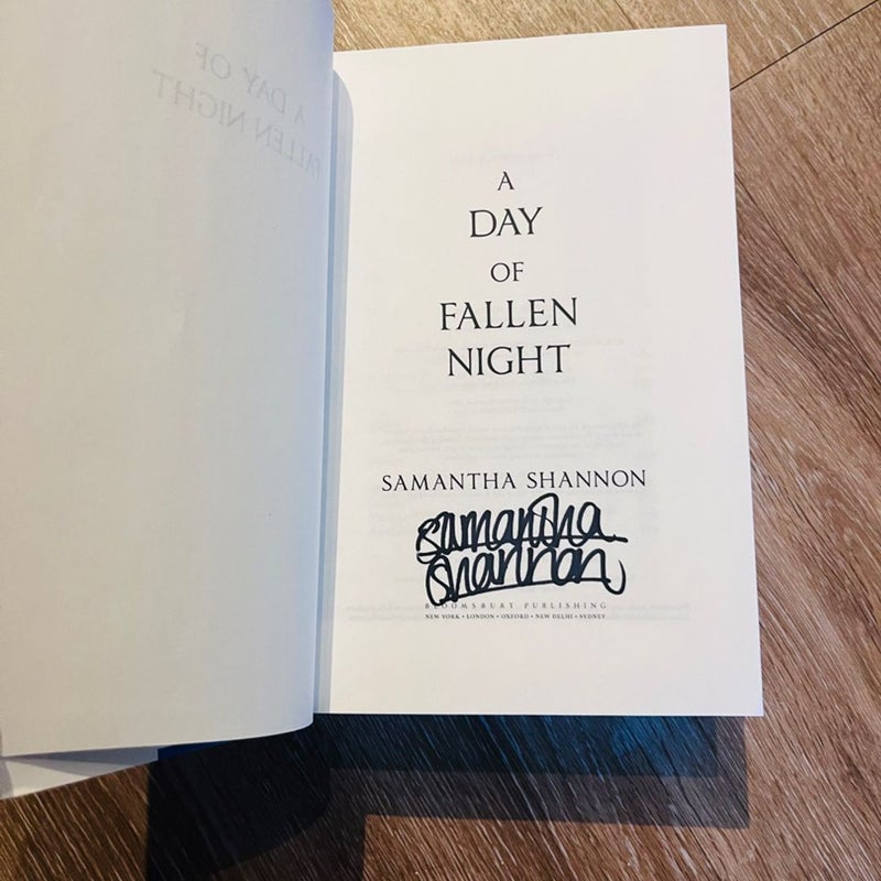 A Day of Fallen Night - SIGNED EDITION