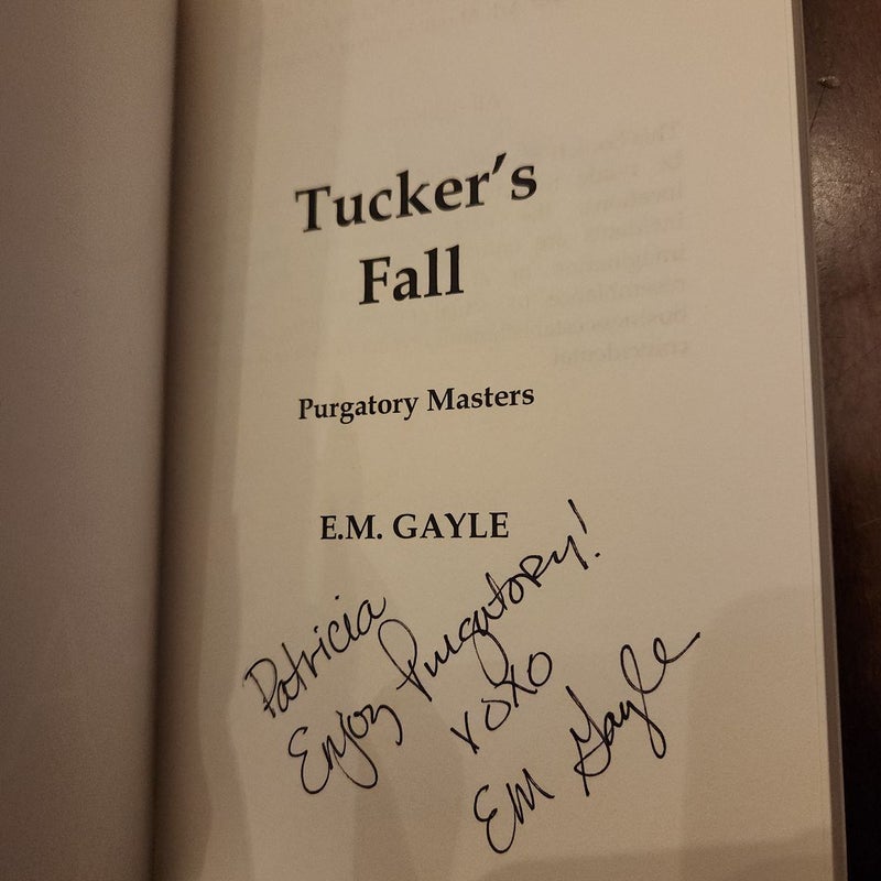 Tucker's Fall *SIGNED*
