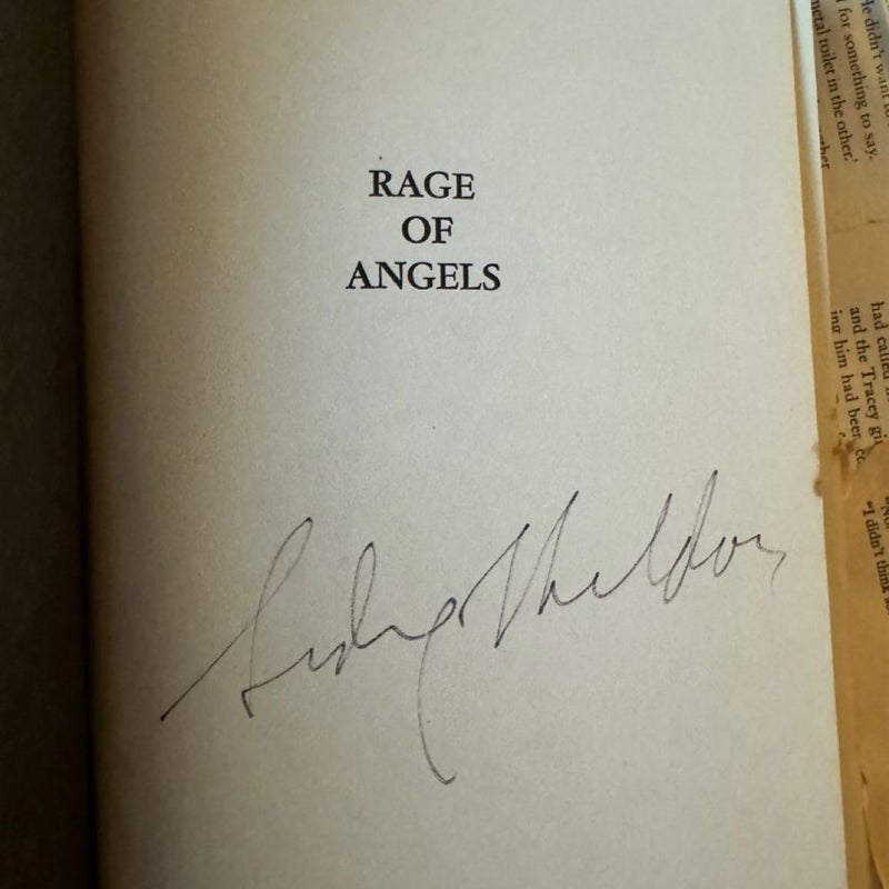 Rage of Angels - SIGNED