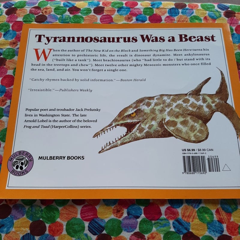 Tyrannosaurus Was a Beast