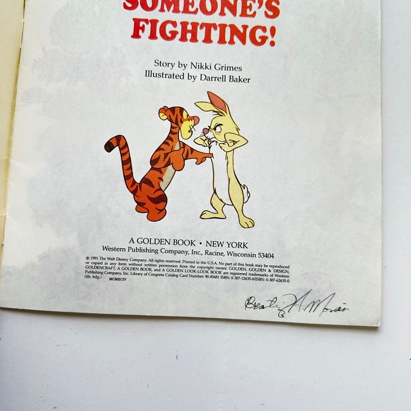 Winnie the Pooh, Oh, Bother! Someone’s Fighting!