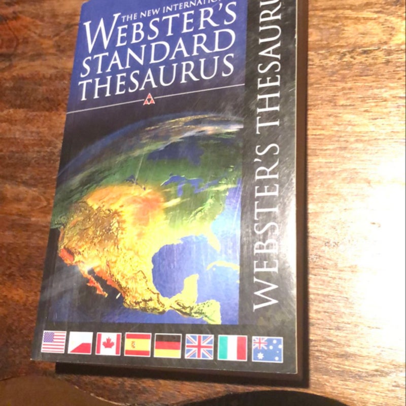 Websters, Standard, thesaurus 