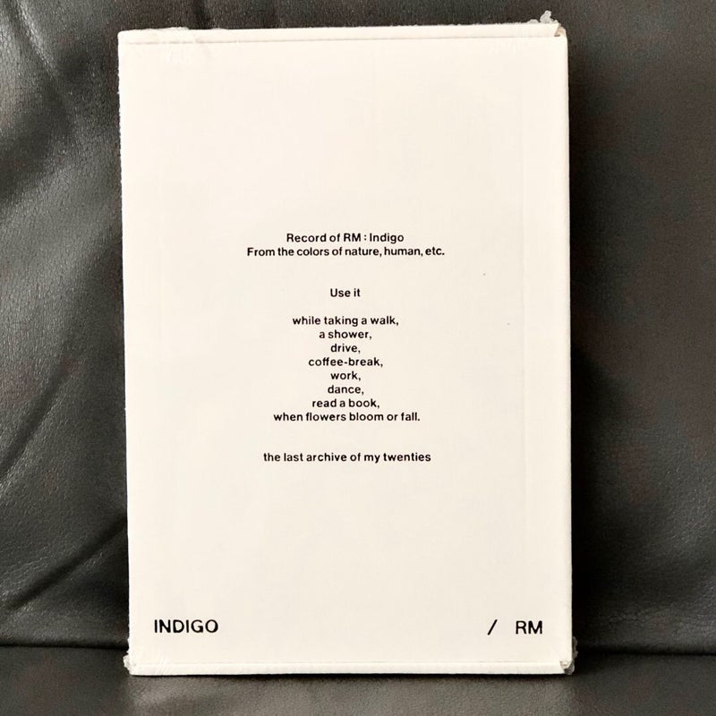 RM (BTS) ‘Indigo’ Book Edition