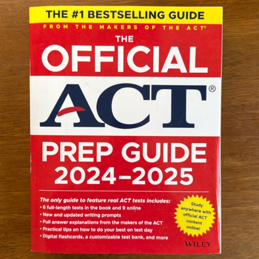 The Official ACT Prep Guide 2024-2025