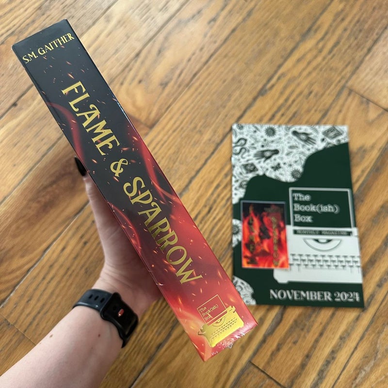 Flame & Sparrow by SM Gaither (Bookish Box)