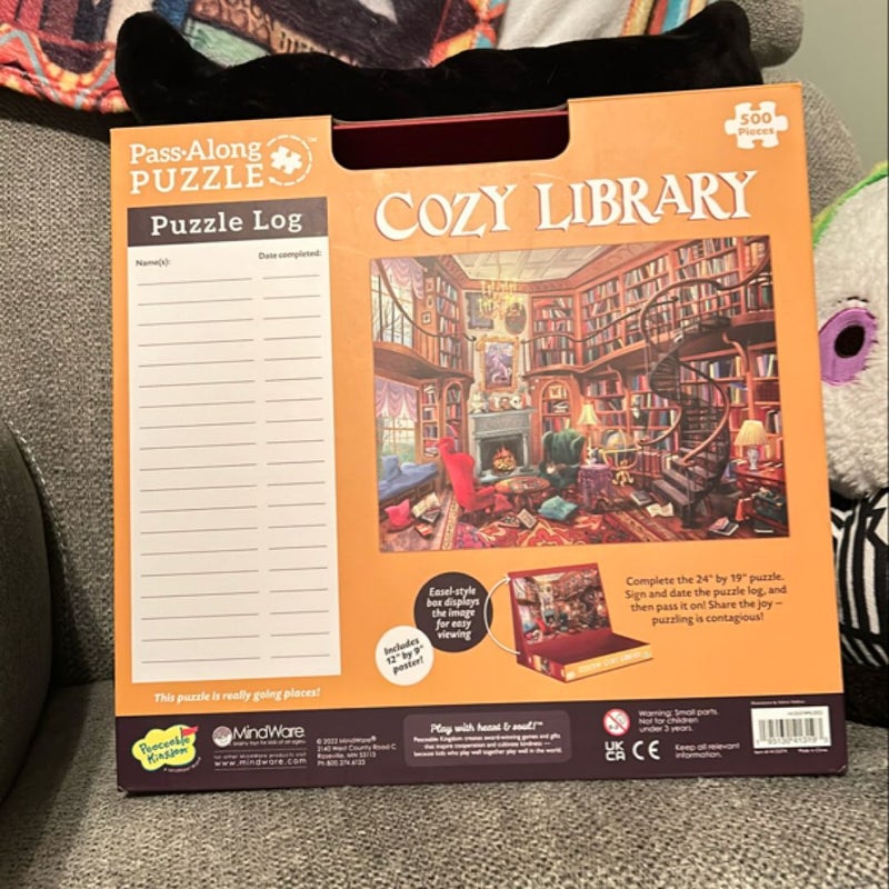 Cozy library puzzle