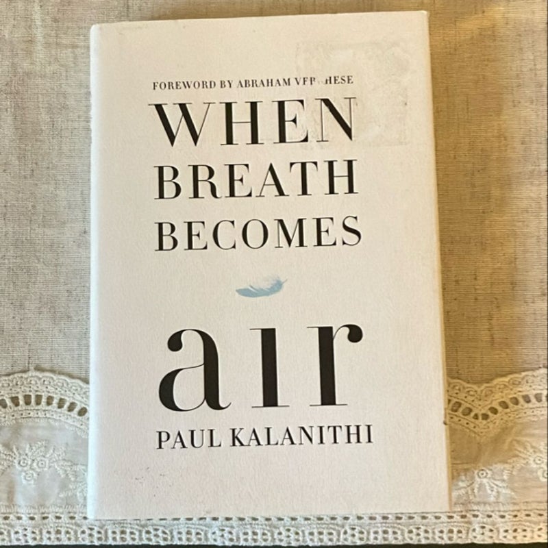 When Breath Becomes Air 